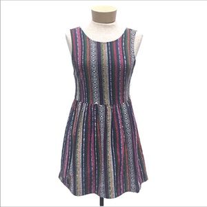 Ladakh lost in translation aztec sleeveless dress.